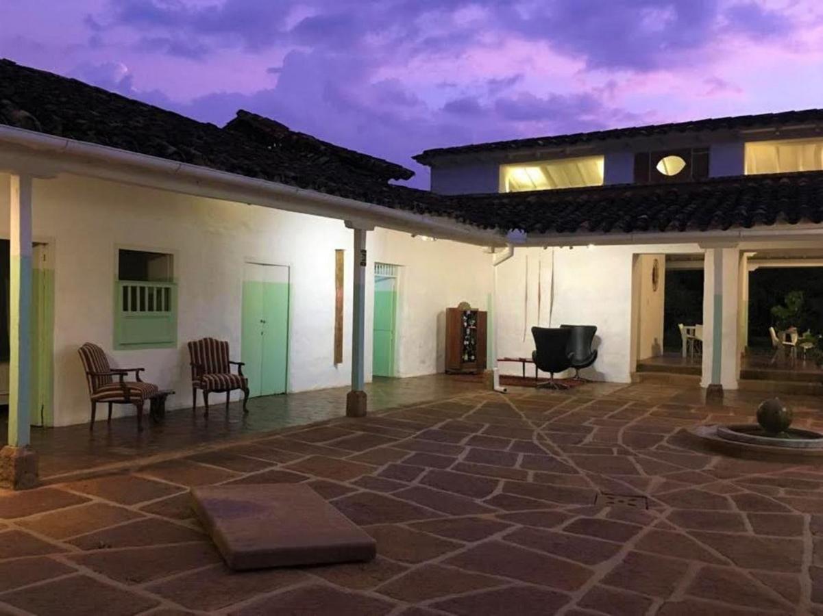 La Nube Posada Barichara Exteriör bild