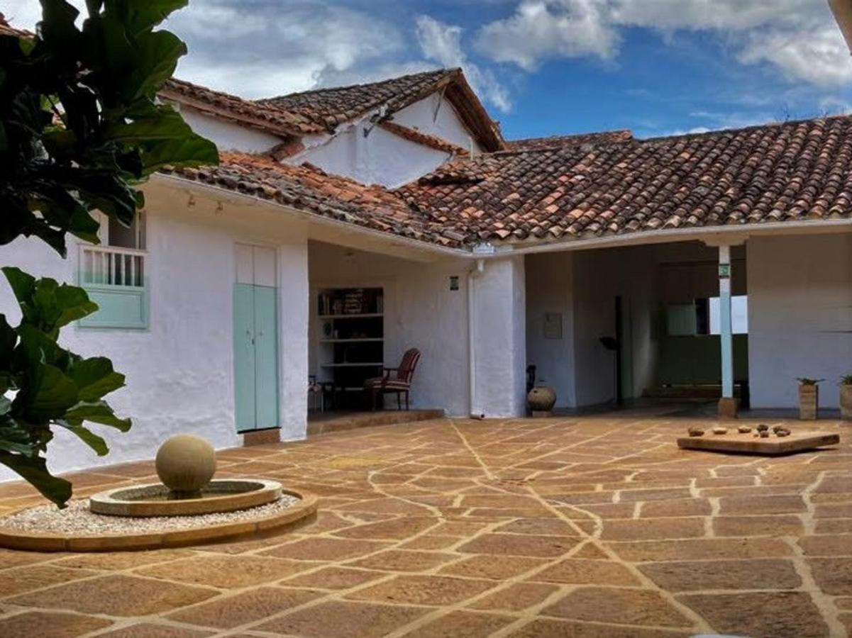 La Nube Posada Barichara Exteriör bild